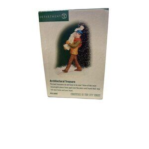 Department 56 Christmas In The City Series "Architectural Treasure" Figurine